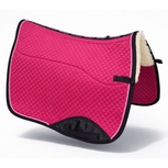 Kifra-pad Square Lamswol Hot Pink Velvet