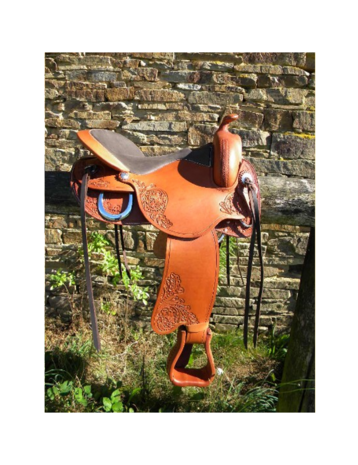 Freemax Western Cow Cognac Short