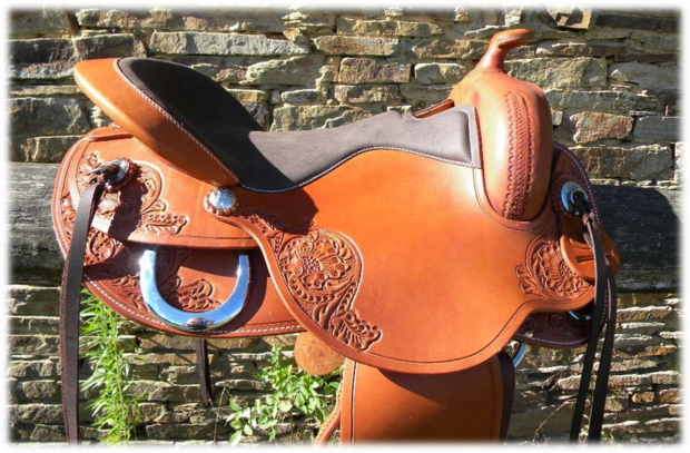 Freemax Western Cow Cognac Short