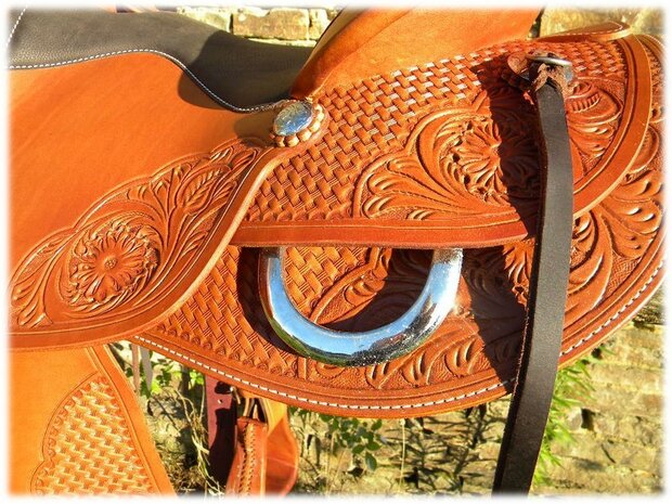 Freemax Western Cow Cognac Short