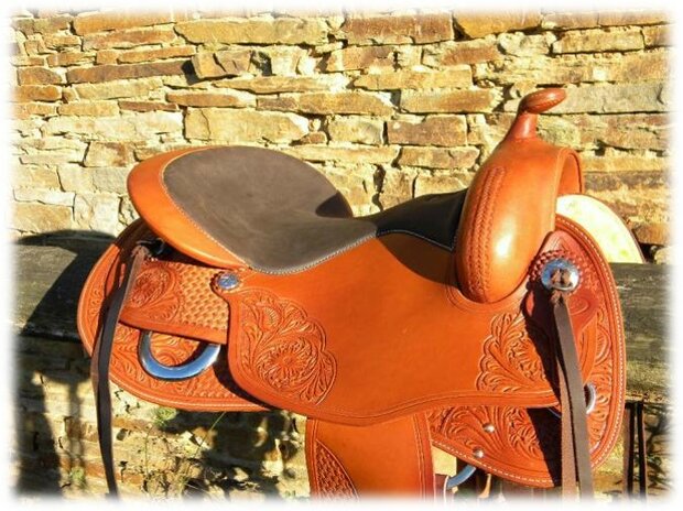 Freemax Western Cow Cognac Round