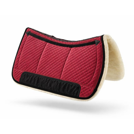 Kifra-pad Western Hot Pink Velvet 8 Pockets