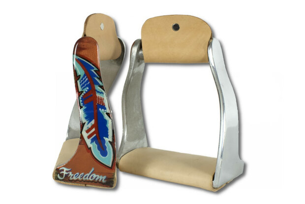 Westernbeugels Twisted Aluminium Freedom