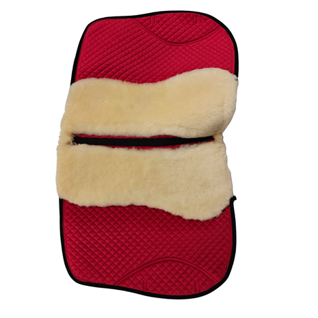 Kifra-pad Square Lamswol Hot Pink Velvet